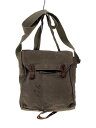 【中古】MILITARY◆ショルダーバッグ/--/BRW【バッグ】