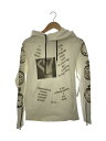 【中古】TAKAHIROMIYASHITA TheSoloist.◆パーカー/44/コットン/ホワイト/総柄/0015aAW20/20AW【メンズウェア】