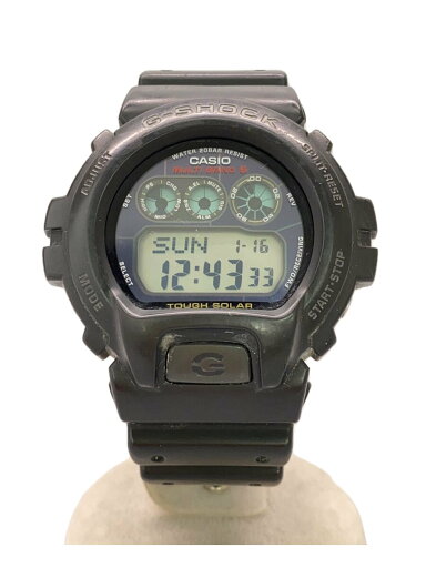 【中古】CASIO◆ソーラー腕時計・G-SHOCK/デジタル/ラバー/BLK/BLK【服飾雑貨他】 【中古】CASIO◆ソーラー腕時計・G-SHOCK/デジタル/ラバー/BLK/BLK【服飾雑貨他】