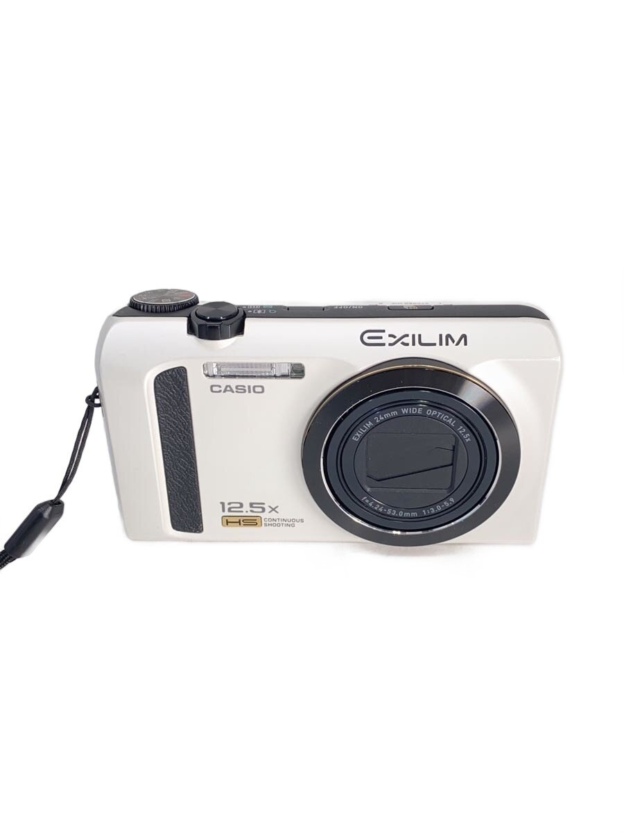 【中古】CASIO◆デジタルカメラ HIGH SPEED EXILIM EX-ZR100WE [ホワイト]//【カメラ】