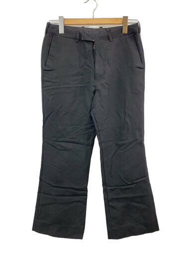 【中古】LAD MUSICIAN◆2222-553 SLIM FLARE SLACKS/ボトム/44/ウール/BLK/無地【メンズウェア】 【中古】LAD MUSICIAN◆2222-553 SLIM FLARE SLACKS/ボトム/44/ウール/BLK/無地【メンズウェア】