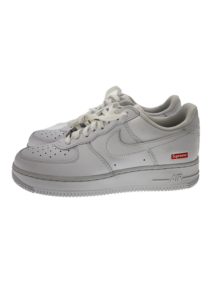 【中古】NIKE◆AIR FORCE 1 LOW/エアフォース 1 ロー/ホワイト/CU9225-100/27.5cm/WHT【シューズ】