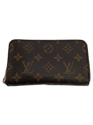 【中古】LOUIS VUITTON◆2)ジッピー・ウォレット_モノグラム・キャンバス_BRW_ブラウン/PVC/BRW/メンズ【服飾雑貨他】 【中古】LOUIS VUITTON◆2)ジッピー・ウォレット_モノグラム・キャンバス_BRW_ブラウン/PVC/BRW/メンズ【服飾雑貨他】