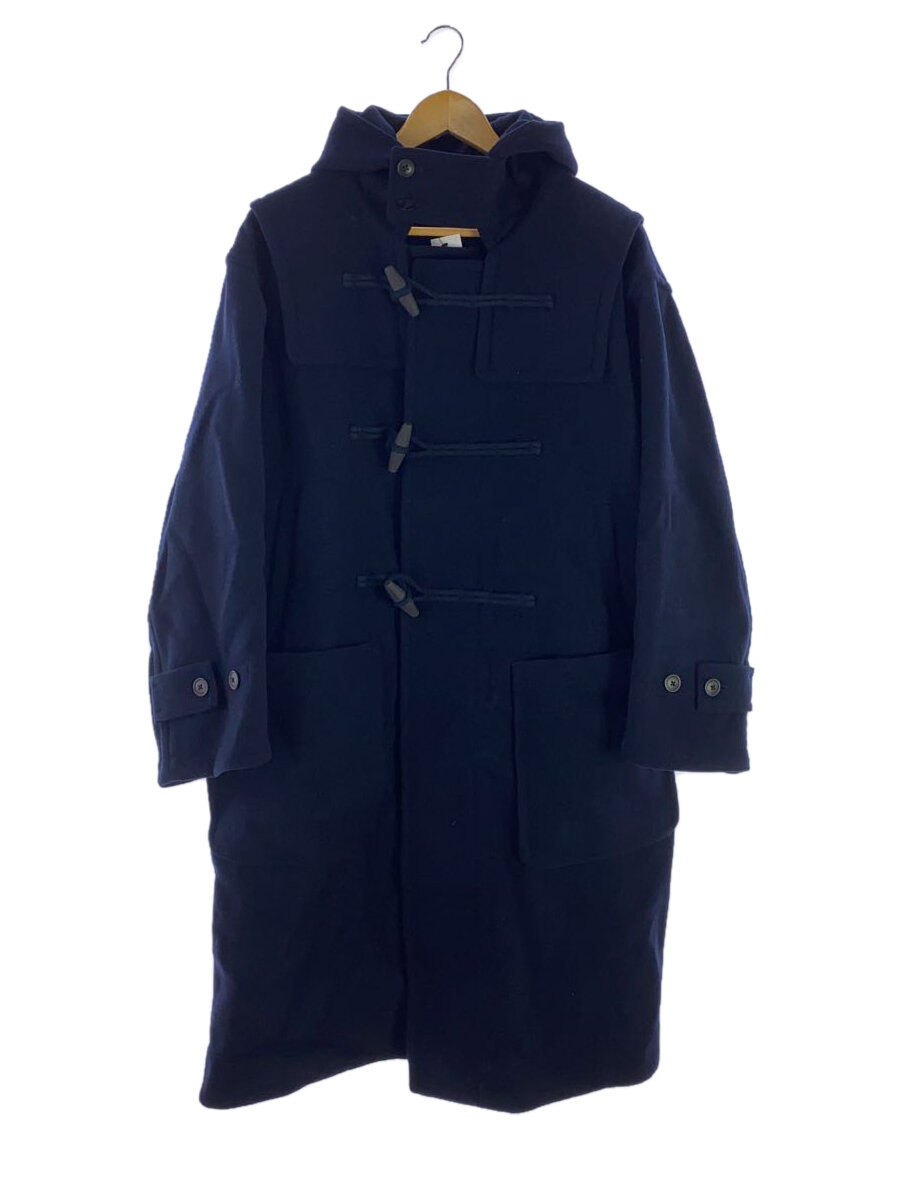【中古】UNIQLO+J◆ウールオーバーサイズダッフルコート/S/ウール/NVY/311-446358【メンズウェア】