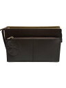 【中古】CASTELBAJAC◆セカンドバッグ/レザー/BRW【バッグ】(4)