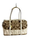 【中古】COACH◆ボストンバッグ/キャンバス/CML/総柄/F11102【バッグ】