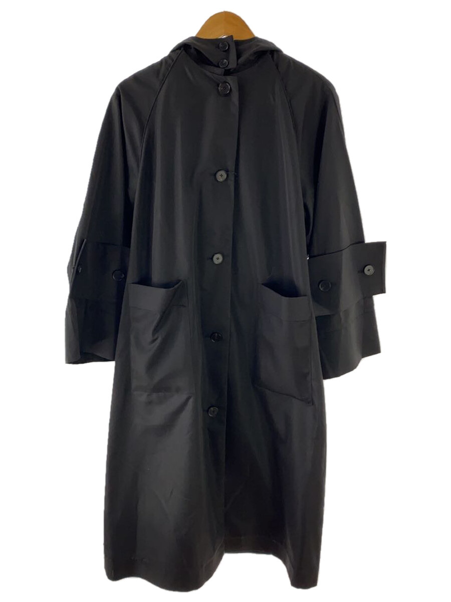 【中古】un number◆3WAYステンカラーコート/SHORT/ポリエステル/BLK/U45008B【レディースウェア】