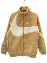 【中古】NIKE◆ブルゾン/M/ポリエステル/BEG/BQ6546-200【レディースウェア】(4)