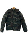 【中古】THE NORTH FACE◆ダウンジャケット/L/ナイロン/KHK/カモフラ/ND9142 ...