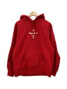 【中古】Supreme◆パーカー/M/コットン/RED/無地【メンズウェア】(4)