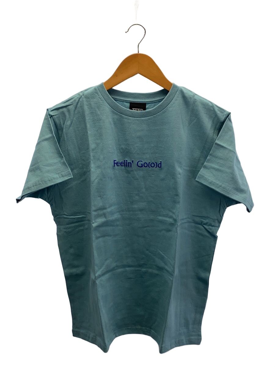【中古】HEHN RECORDS/藤井風/Feelin Go(o)d/Tシャツ/S/コットン/ブルー【メンズウェア】