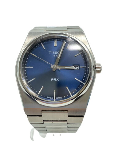 【中古】TISSOT◆クォーツ腕時計/アナログ/ステンレス/NVY/SLV/T137410A/汚れ有【服飾雑貨他】 【中古】TISSOT◆クォーツ腕時計/アナログ/ステンレス/NVY/SLV/T137410A/汚れ有【服飾雑貨他】
