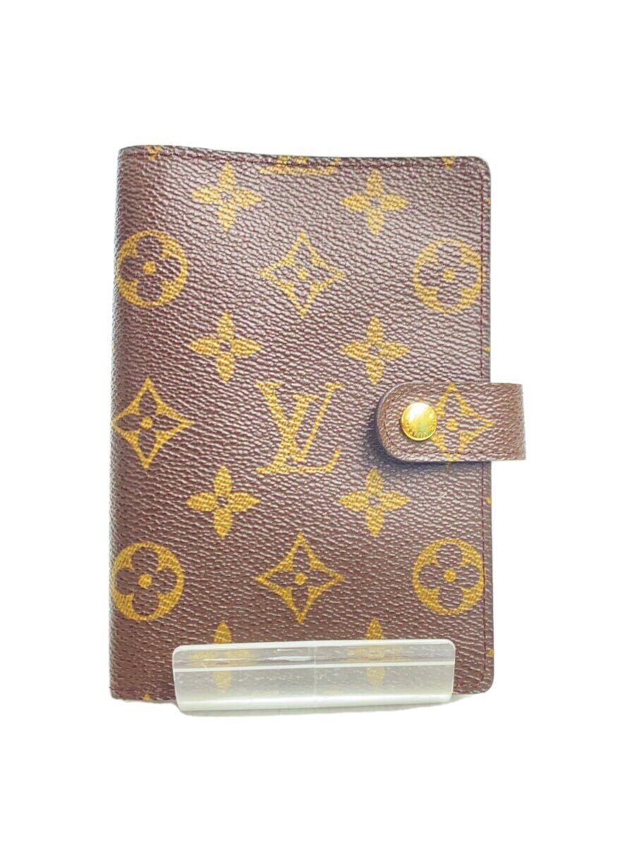 楽天2nd STREET 楽天市場店【中古】LOUIS VUITTON◆アジェンダPM_モノグラム_ブラウン/PVC/BRW/総柄/レディース【服飾雑貨他】