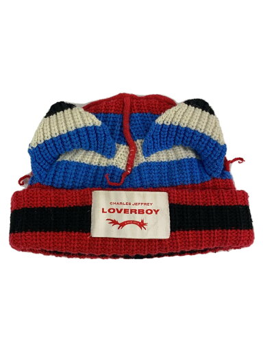 【中古】CHARLES JEFFREY LOVERBOY◆ニットキャップ/ウール/マルチカラー/ボーダー/メンズ【服飾雑貨他】 【中古】CHARLES JEFFREY LOVERBOY◆ニットキャップ/ウール/マルチカラー/ボーダー/メンズ【服飾雑貨他】