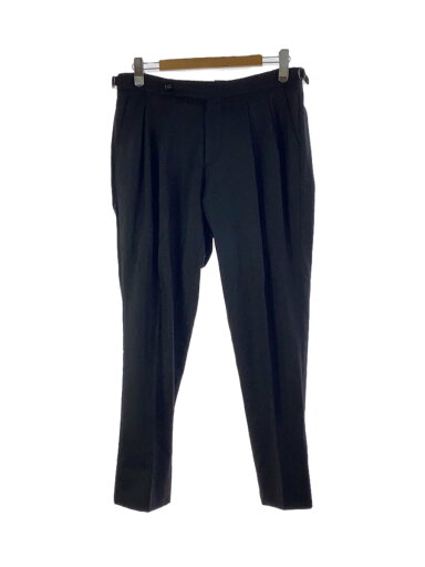 【中古】BERWICH◆スラックスパンツ/48/ウール/BLK/VB8996//【メンズウェア】 【中古】BERWICH◆スラックスパンツ/48/ウール/BLK/VB8996//【メンズウェア】
