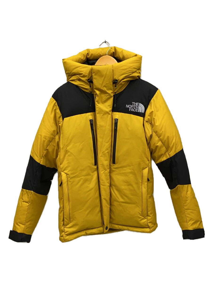 【中古】THE NORTH FACE◆BALTRO LIGHT JACKET_バルトロライトジャケット/M/ナイロン/YLW【メンズウェア】