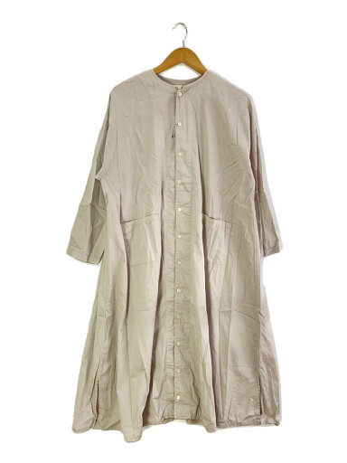 【中古】HARVESTY◆シャツワンピース/1/コットン/BEG/a42001-4【レディースウェア】 【中古】HARVESTY◆シャツワンピース/1/コットン/BEG/a42001-4【レディースウェア】