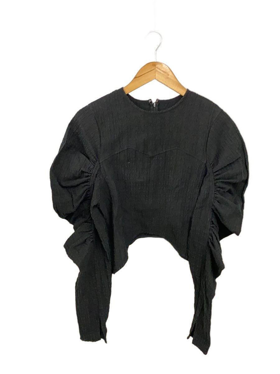 【中古】MAISON SPECIAL◆長袖ブラウス/FREE/コットン/BLK/21222315601【レディースウェア】