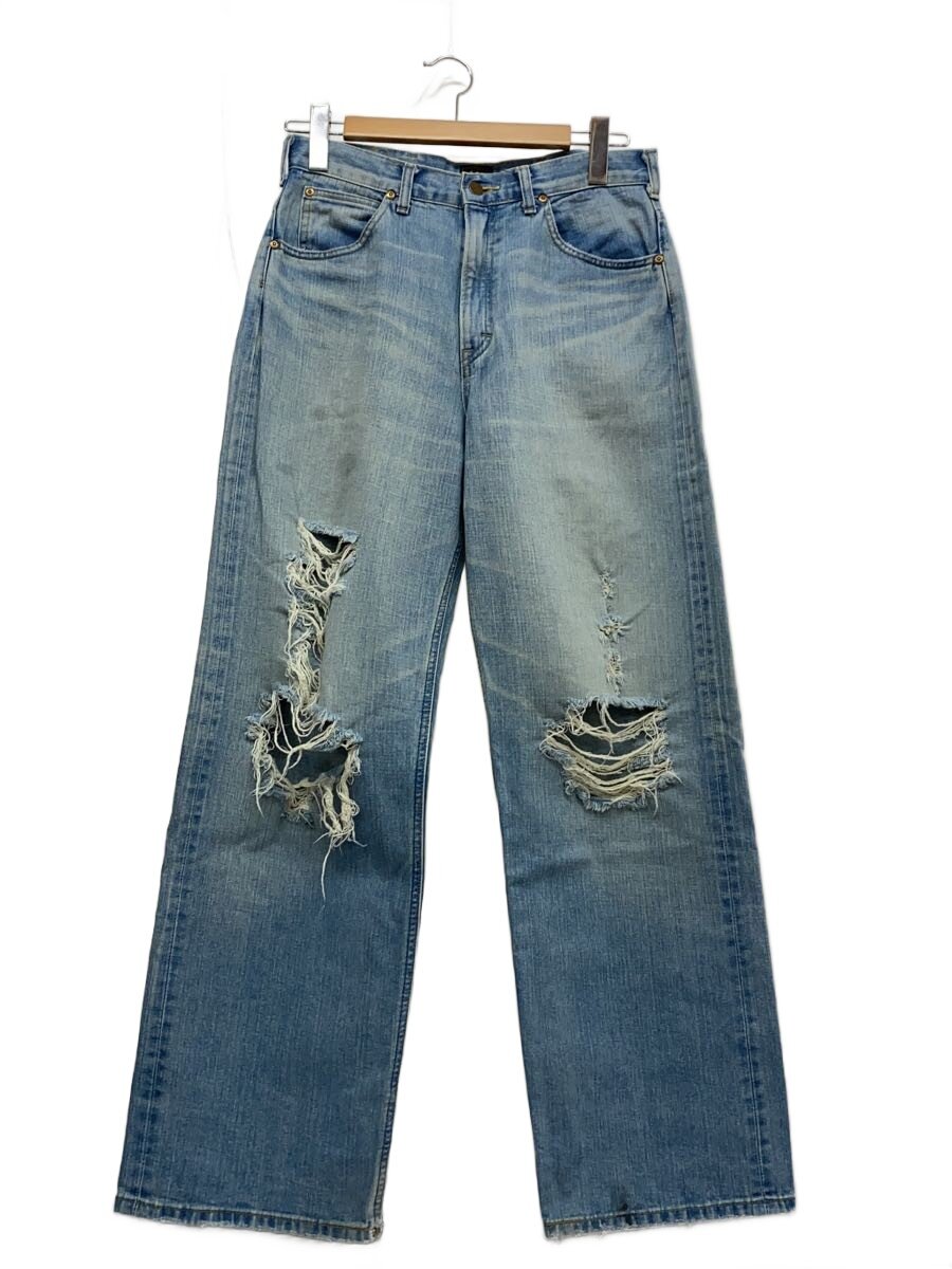 Lee◆別注/Clush Denim Pants Light Used/ボトム/32/デニム/インディゴ