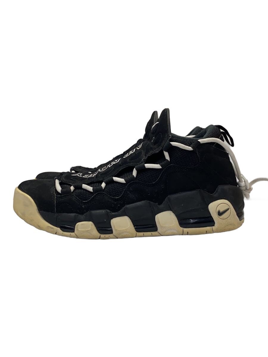 NIKE◆AIR MORE MONEY/エアモアマネー/ブラック/AJ2998-001/27.5cm/BLK//