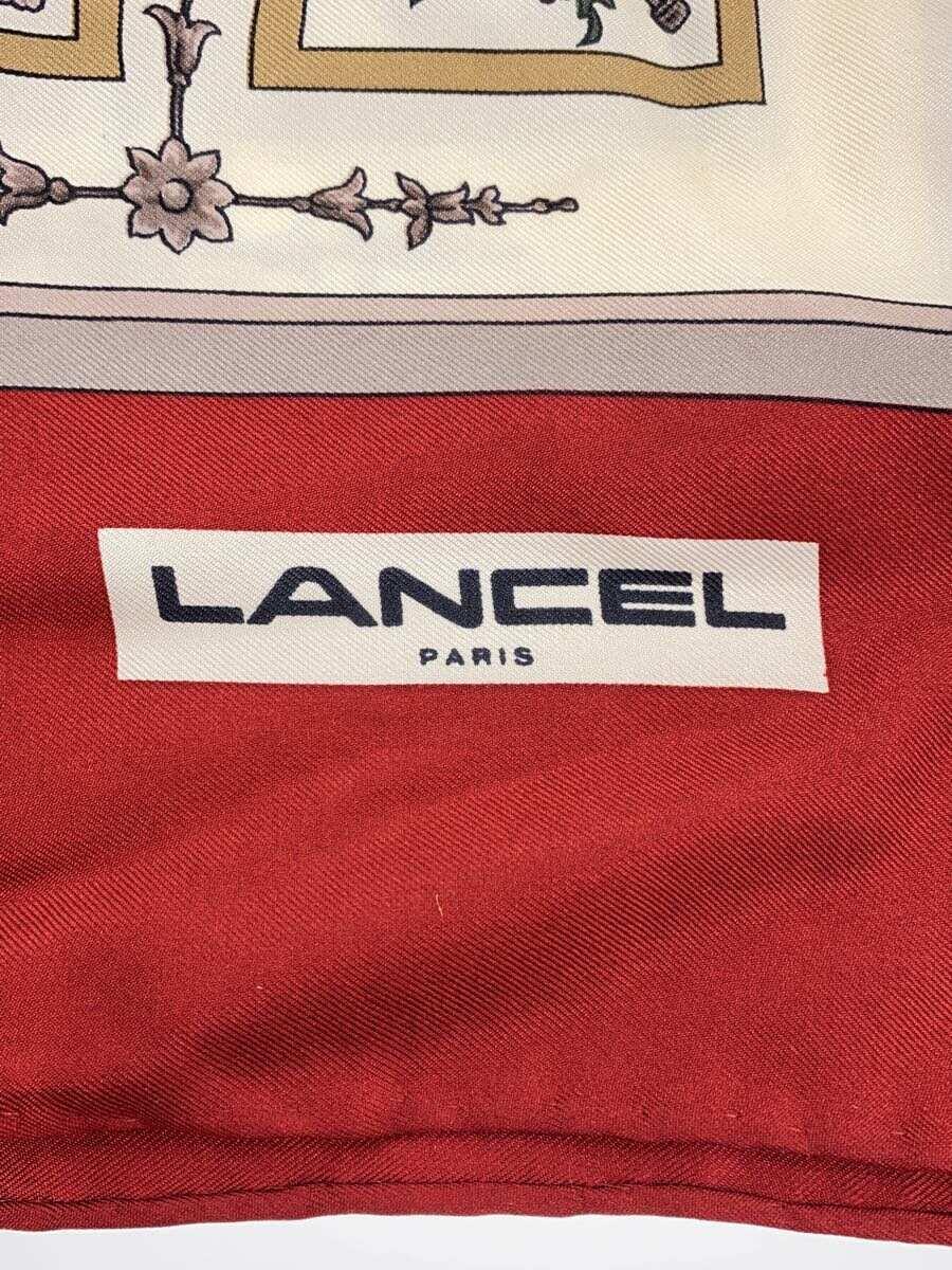 【中古】LANCEL◆スカーフ/シルク/BRD/レディース【服飾雑貨他】 2