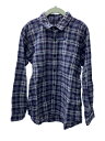 【中古】BURBERRY CHILDREN◆長袖シャツ/--/コットン/NVY【キッズ】