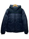 【中古】TOMMY HILFIGER◆ダウンジャケット/L/リバーシブル/NVY/0887885432-416【レディースウェア】