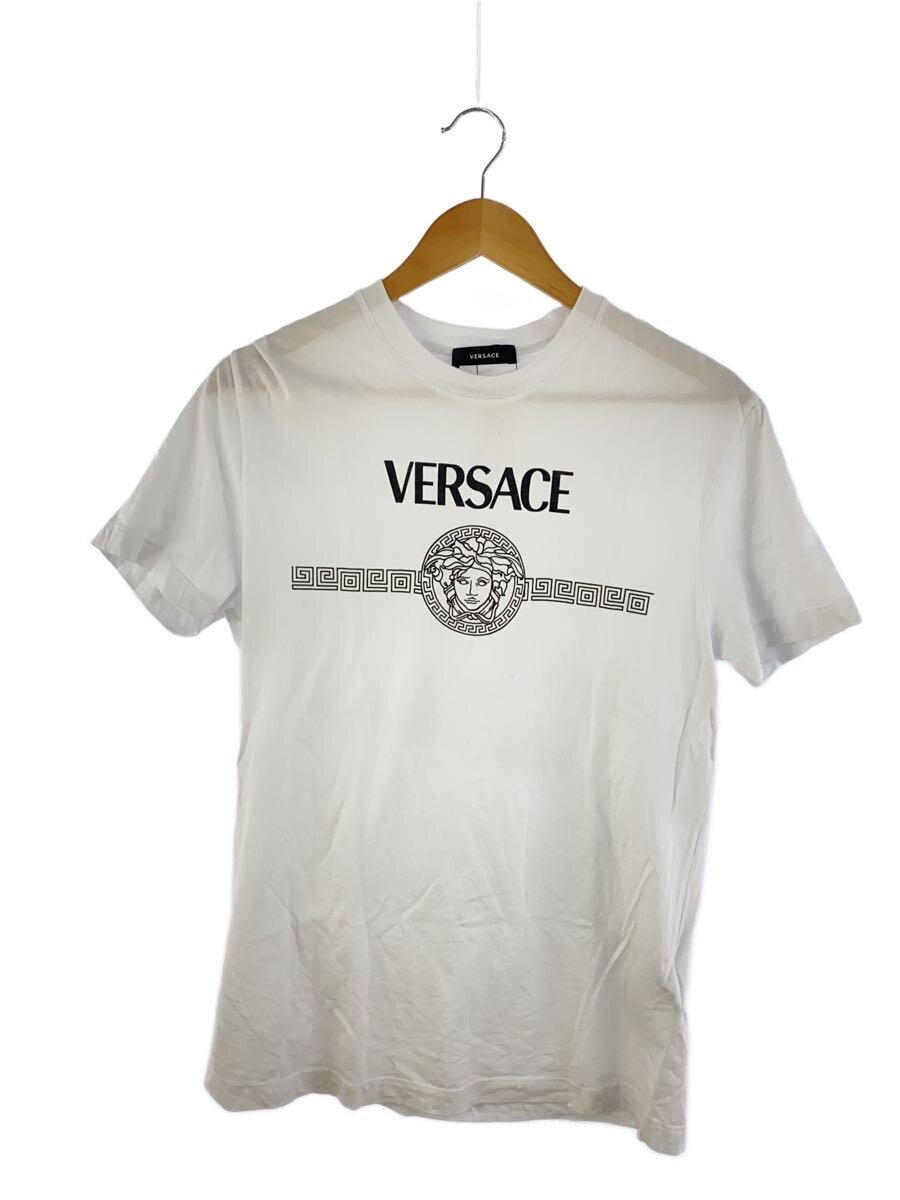 Rakuten - 【中古】VERSACE◆Tシャツ/S/コットン/WHT/1012415【メンズウェア】