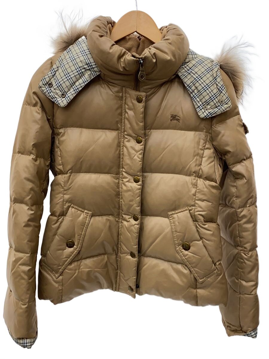 中古 BURBERRY LONDON ダウンジャケット -- BEG 無地 e1f12-471-40 レディースウェア jumblestore-38653172 2nd STREET 楽天市場店 パッケージ画像