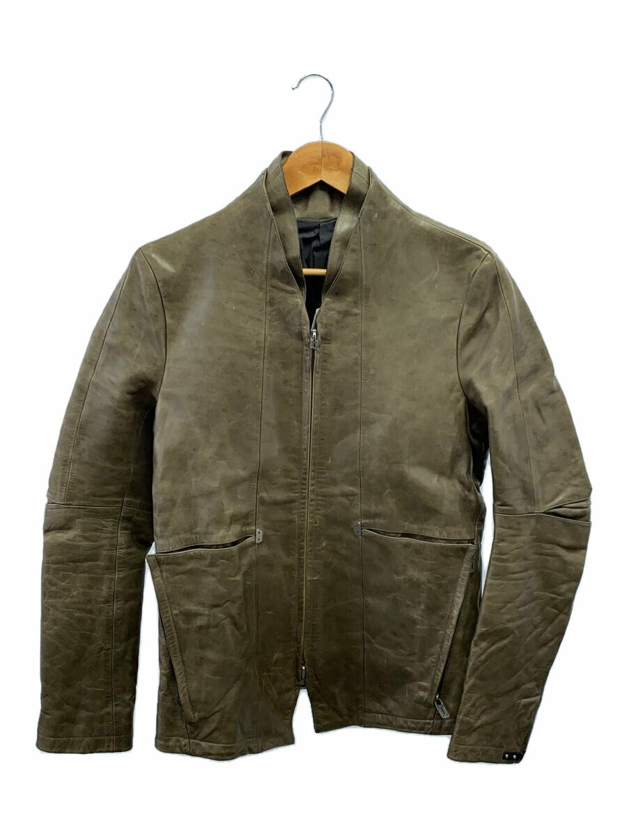 【中古】SADDAM TEISSY/シングルライダースジャケット/2/馬革/BRW/ST105-0028S【メンズウェア】
