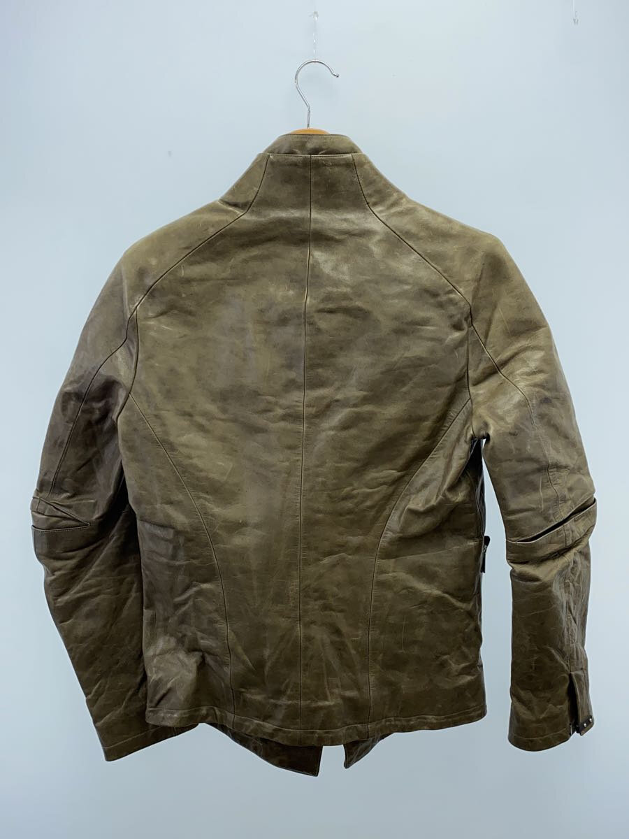 【中古】SADDAM TEISSY/シングルライダースジャケット/2/馬革/BRW/ST105-0028S【メンズウェア】