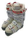 【中古】HEAD◆スキーブーツ/S/WHT/アダルト【スポーツ】