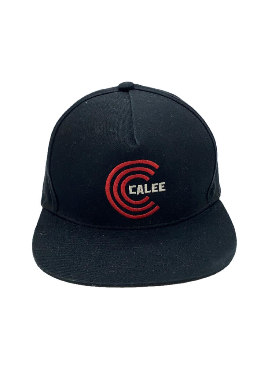 【中古】CALEE◆キャップ/--/BLK/メンズ//【服飾雑貨他】