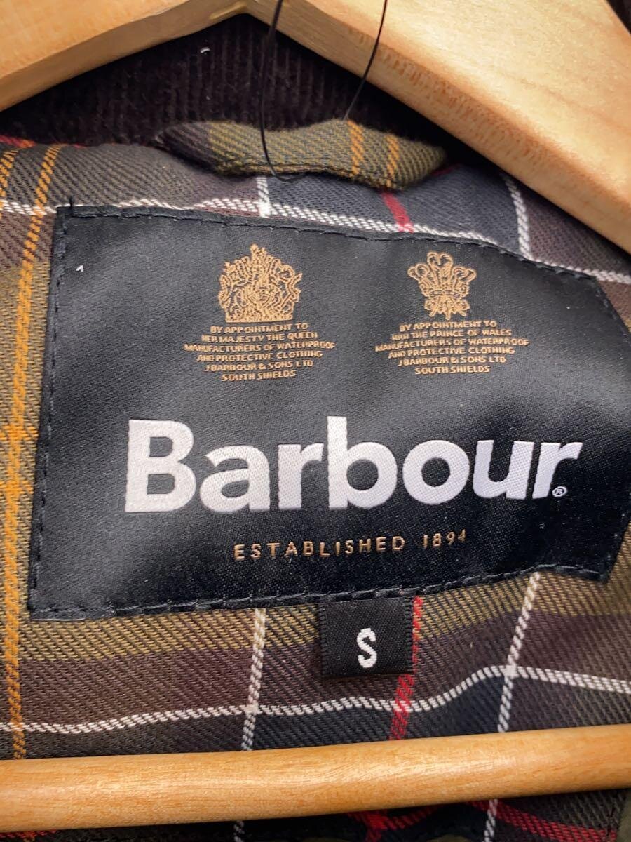 【中古】Barbour◆ジャケット/S/コットン/BRW/無地/MWX0340OL71【メンズウェア】