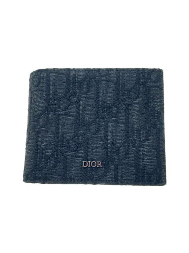 【中古】Christian Dior◆2つ折り財布/--/BLK/メンズ/10-BO-1222【服飾雑貨他】 【中古】Christian Dior◆2つ折り財布/--/BLK/メンズ/10-BO-1222【服飾雑貨他】