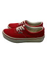 【中古】VANS◆ローカットスニーカー/23.5cm/RED/キャンバス/86029【シューズ】