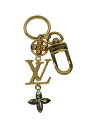 【中古】LOUIS VUITTON◆キーホルダー/--/GLD/レディース/M01650【服飾雑貨他】