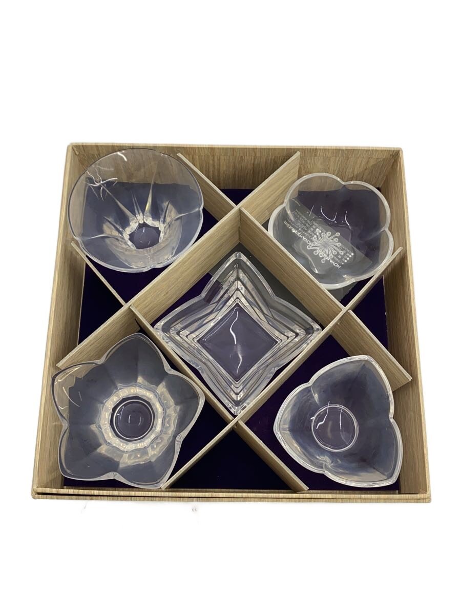 【中古】HOYA◆洋食器その他/5点セット/SLV【キッチン用品】