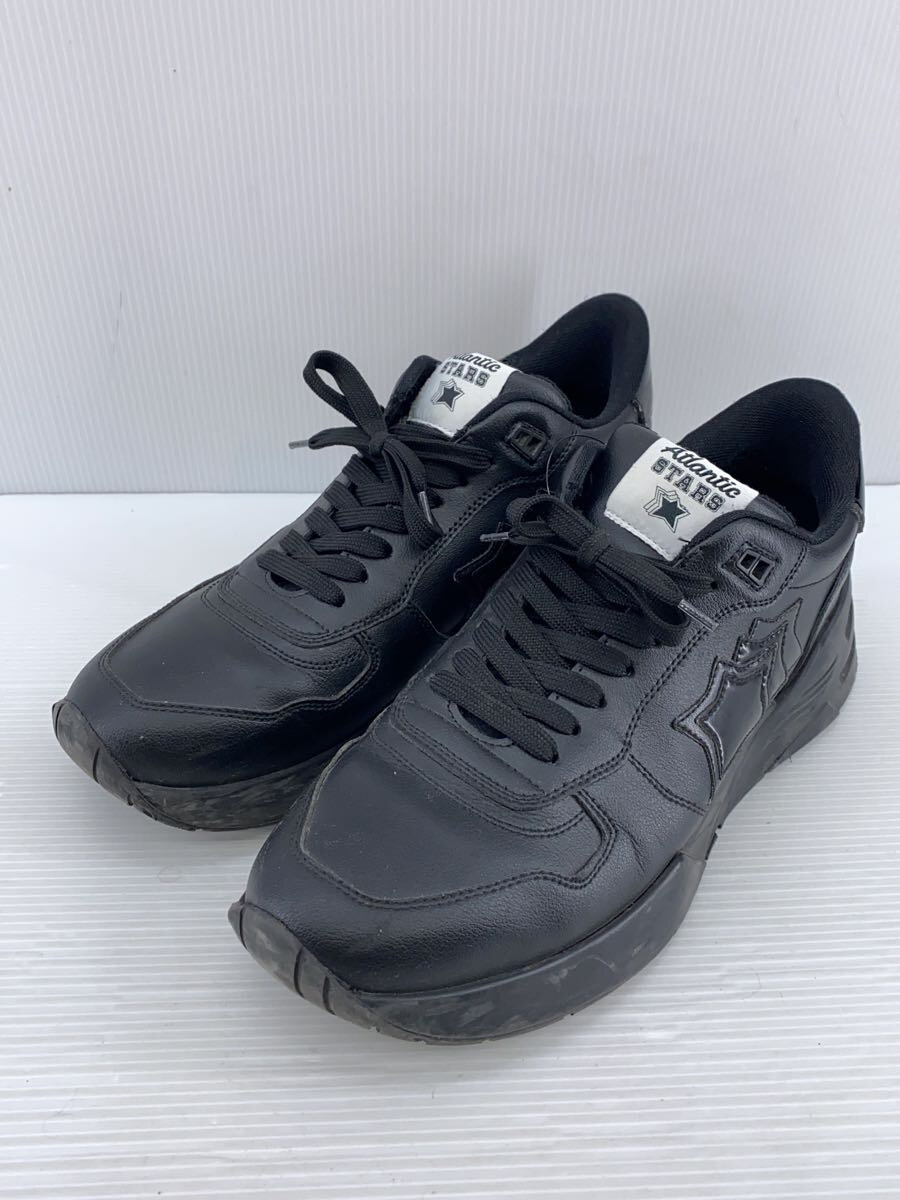 【中古】Atlantic STARS◆ローカットスニーカー/43/BLK//【シューズ】