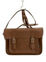 【中古】Zatchels◆ショルダーバッグ/--/BRW/無地【バッグ】