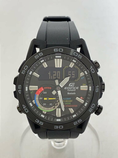 【中古】CASIO◆クォーツ腕時計/デジアナ/BLK/ECB-40MP-1ADF【服飾雑貨他】 【中古】CASIO◆クォーツ腕時計/デジアナ/BLK/ECB-40MP-1ADF【服飾雑貨他】