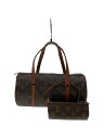 【中古】LOUIS VUITTON◆2)パピヨン30_モノグラム・キャンバス_BRW/PVC/BRW【バッグ】