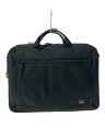 【中古】PORTER◆ブリーフケース/ポリエステル/BLK【バッグ】