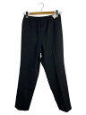 【中古】KAJA/SHIRRING TROUSERS/パンツ/2/ポリエステル/ブラック/20210102【メンズウェア】