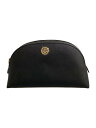 【中古】TORY BURCH◆ポーチ/--/BLK/無地/10005657【バッグ】