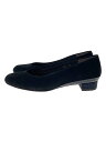 【中古】MACKINTOSH PHILOSOPHY◆フラットパンプス/23cm/BLK/スウェード/6237//【シューズ】(4)