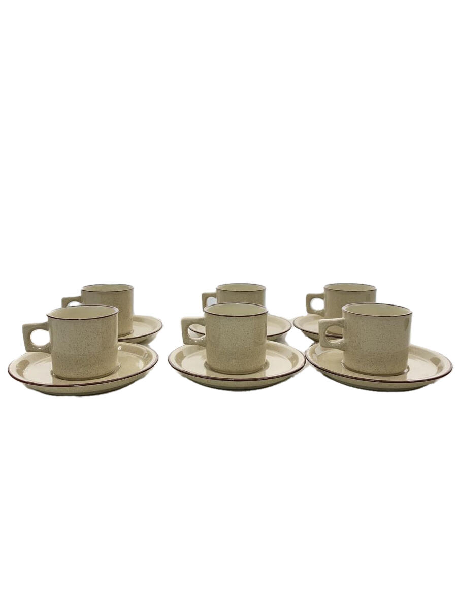 【中古】Noritake◆カップ&ソーサー/6