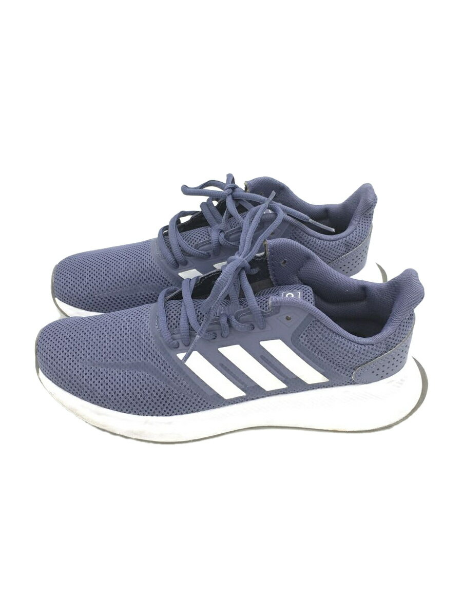 【中古】adidas◆ローカットスニーカー/US6.5/BLU/F36217/FALCONRUN /ブルー【シューズ】