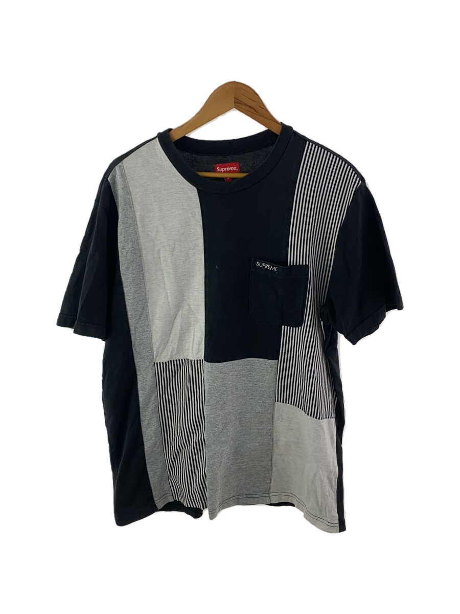 šSupreme20SS/Patchwork Pocket Tee/M/åȥ/NVY/̵//ڥ󥺥