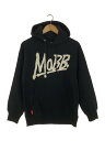 【中古】MOBB◆パーカー/S/コットン/BLK/03-3464-6680【メンズウェア】(4)